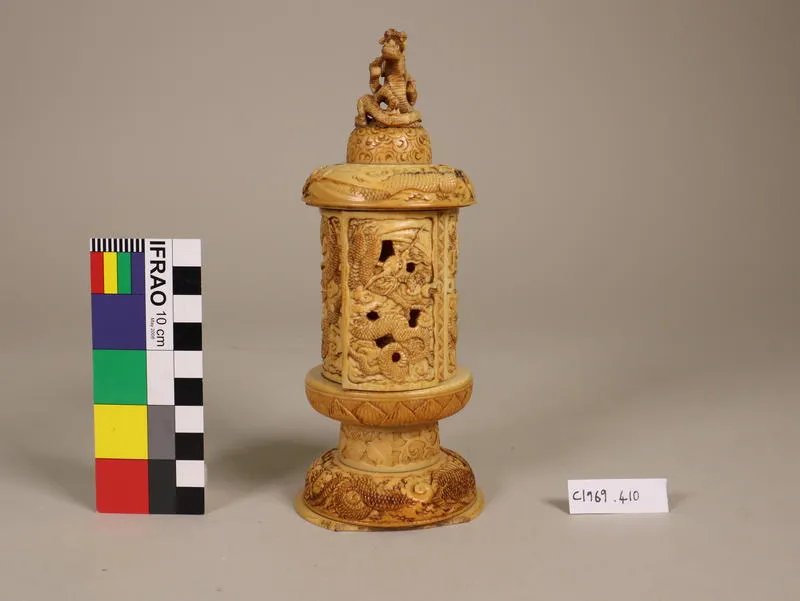 Ivory shrine figurine