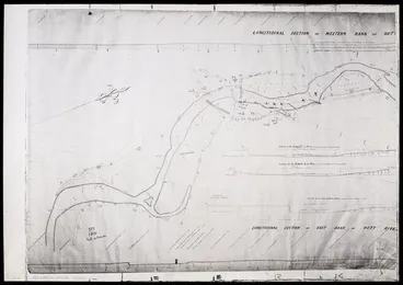 Image: [Creator unknown] :[Map showing change of path of the Hutt River and the new bridge] [copy of ms map]. 1871