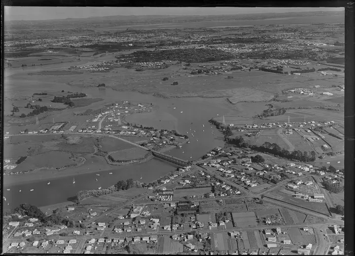 Panmure, Auckland, includes housing and bridge