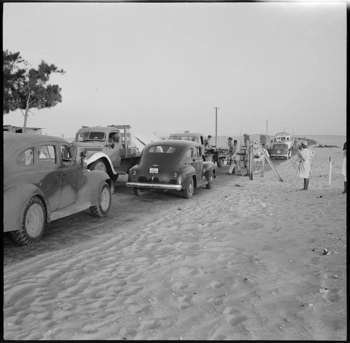 Official tour cars for Prime Minister Peter Fraser, Egypt