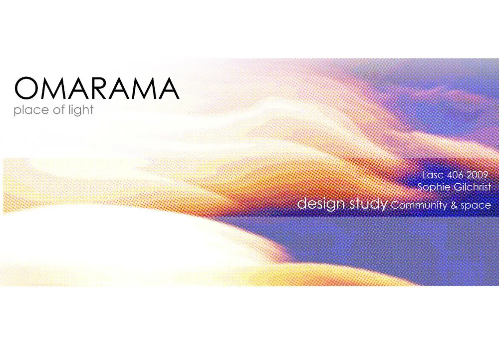 Omarama: A place of light