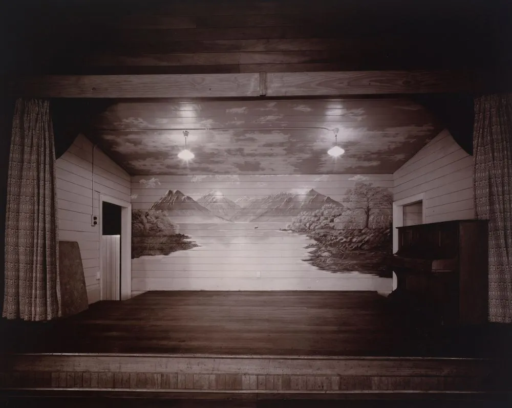 Hall interior. South Springston, near Leeston. From the portfolio: View - 10 Photographs by Laurence Aberhart