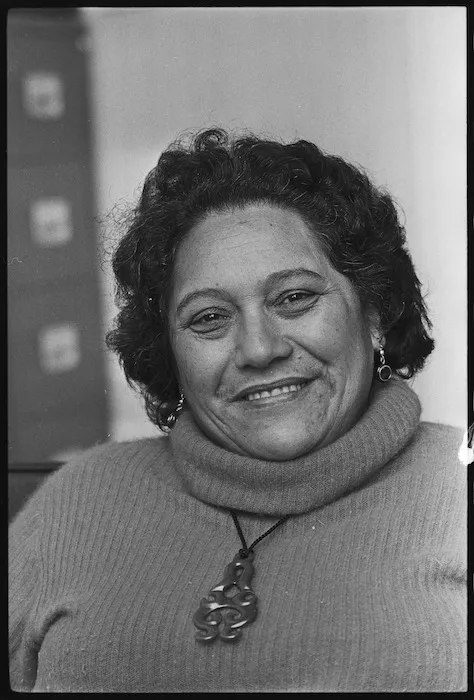 Te Arikinui Dame Te Atairangikaahu - Photograph taken by Merv Griffiths