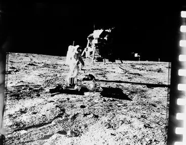 Image: [Space Research - U.S.A. Apollo II Moon Landing]