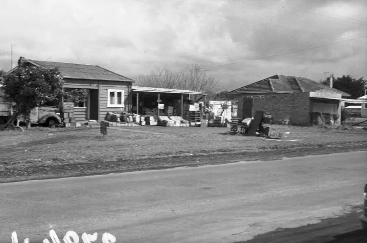 Fruit stall on Swanson Road, Henderson.