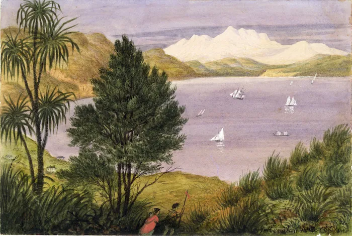 Gold, Charles Emilius, 1809-1871 :Wellington N.Z. 1856 / C. E. G.