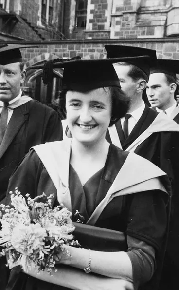 Image: Beatrice Tinsley graduating, 1962