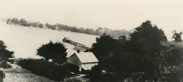 Image: Camp for German internees, Motuihe Island