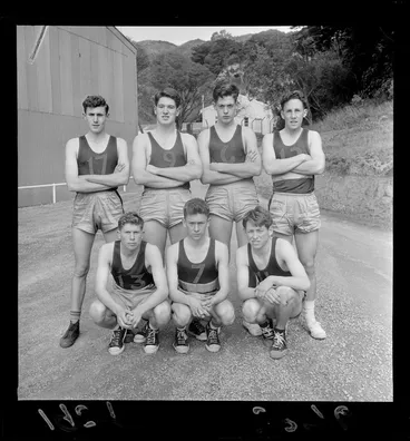 Image: Naenae College Indoor Senior A basketball team