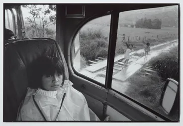 Image: Ruatoki school bus, Ruatoki