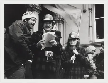 Image: Anti Springbok tour demonstration