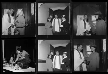 Image: Rebecca, Maureen Kingi and the Reverend Manu Bennett