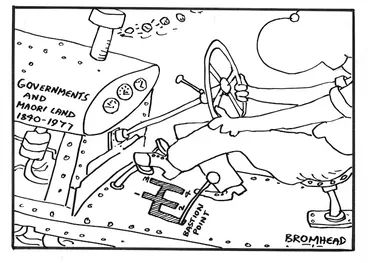 Image: Bromhead, Peter, 1933- :Governments and Maori land 1840 - 1977. 17 November 1977.