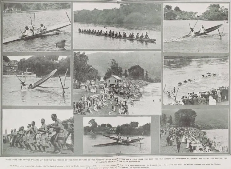 Views from the annual regatta at Ngāruawāhia