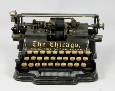 Image: Typewriter - The Chicago
