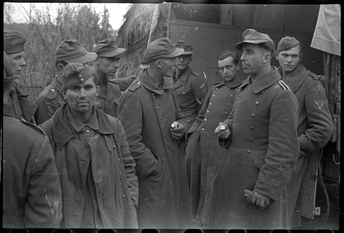German prisoners of war, Italy, during World War 2