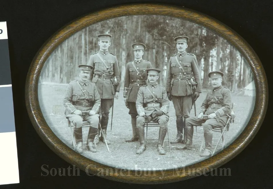 [2nd South Canterbury Regiment, Battalion Headquarters staff]