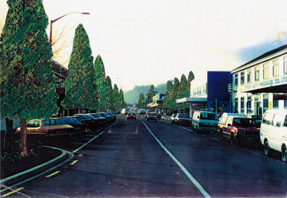 Traffic management; proposed changes to Queen Street; avenue of Japanese cedars.