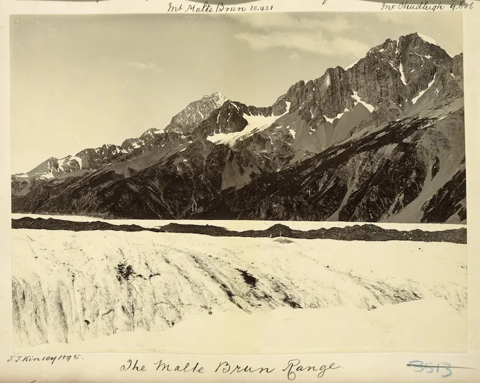 Malte Brun Range including Mount Chudleigh, Canterbury