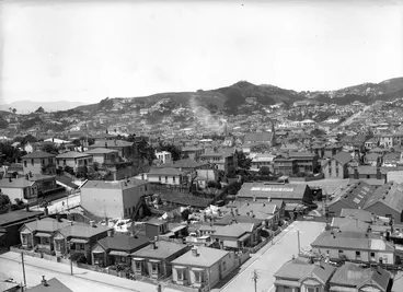 Image: Part 1 of a 3 part panorama of Newtown, Wellington