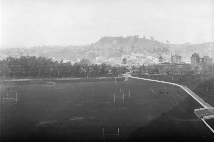 Auckland Domain playing fields, 1931