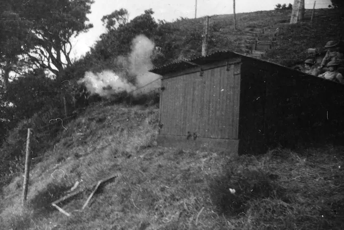New Zealand. Campbell's Bay manoeuvres
