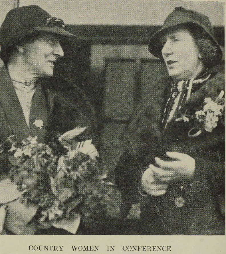 Country women in conference