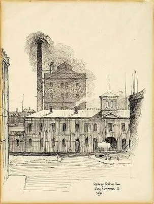 Railway Station from Commerce Street