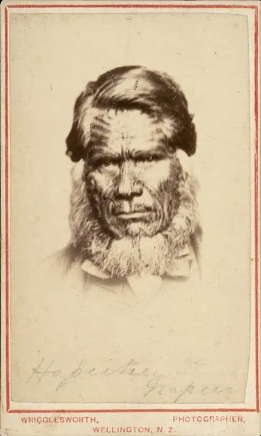 Image: Signatories to the declaration: Te Hāpuku