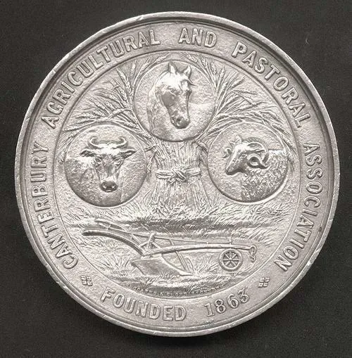 Medal: Canterbury Agricultural and Pastoral Association