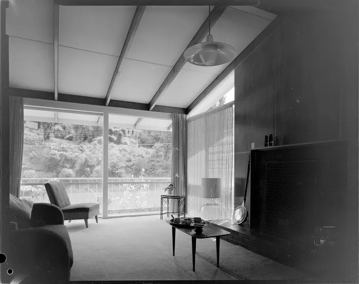 Lounge, S Taylor house, Napier