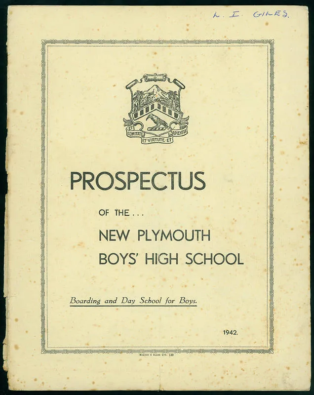 New Plymouth Boys High School