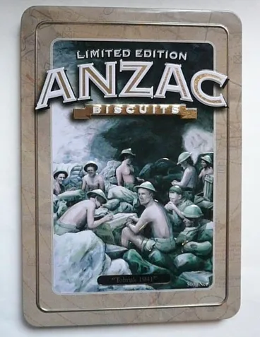 Image: ANZAC Biscuit Tin