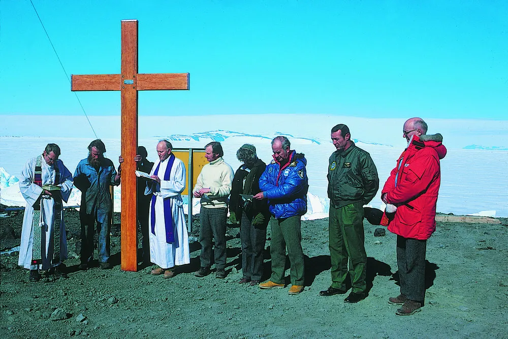 Dedication of the Erebus memorial