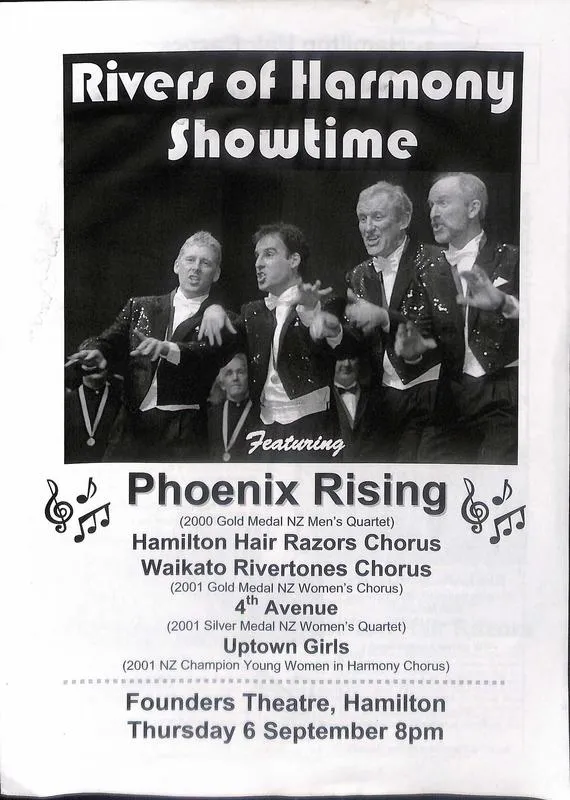 Rivers of Harmony Showtime