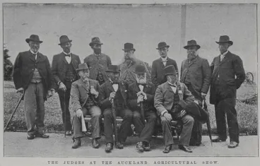 Image: The Judges at the Auckland Agricultural Show