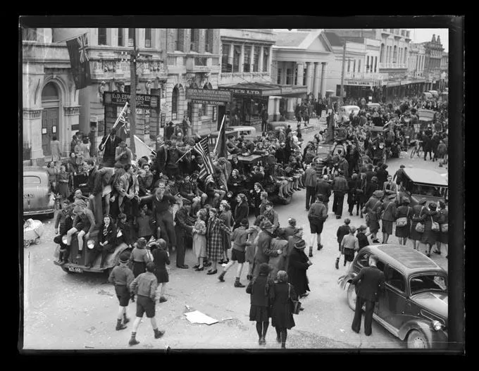 Victory Japan Day (VJ Day), Nelson