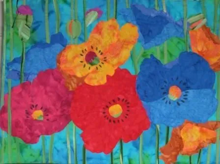 Poppies, Nan Oxnam, Foxton.