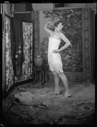 Image: Publicity photograph for fashion lingerie