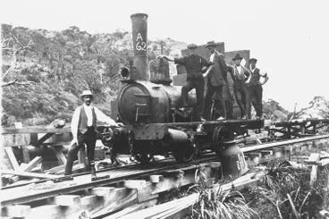 Image: Piha Tramway engine A62.