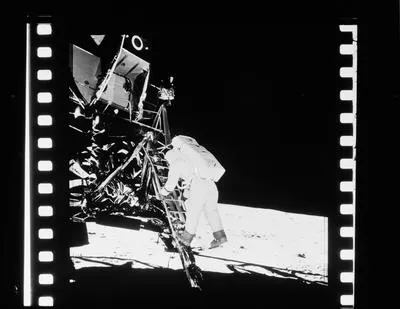 [Space Research - U.S.A. Apollo II Moon Landing]