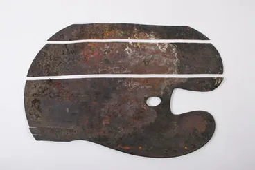 Image: palette, artist's