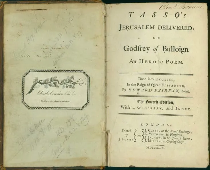 The personal library of Charles Armitage Brown and Thomas King