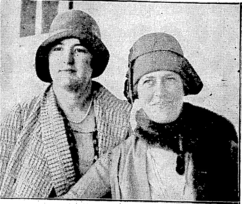 x , ■ "■'■''" "Evening Post" Special Photo. Service... RETURNED TO NEW ZEALAND.—Lady Gunson and her daughter, who returned to Auckland on Monday by the Niagara, after an absence of three years in England. Lady Gunson represented tlie Dominion at meetings of. the International Council of Women. (Evening Post, 10 October 1929)