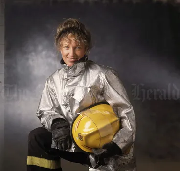 Anne Barry, firefighter Image: Anne Barry, firefighter