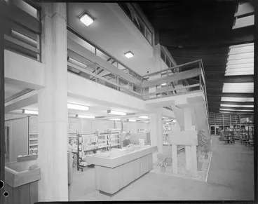 Image: Public library, interior, Gisborne