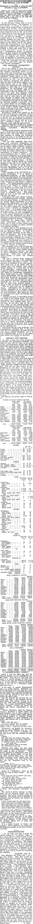 OUR PUBLIC SCHOOLS COLUMN (Otago Daily Times 30-4-1914)