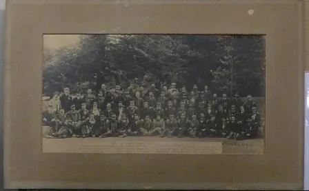 United Fire Brigades' Association of New Zealand 19th annual conference group photograph, 1898