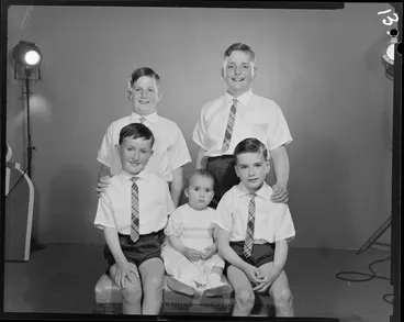 Image: Rowe Family, family portrait