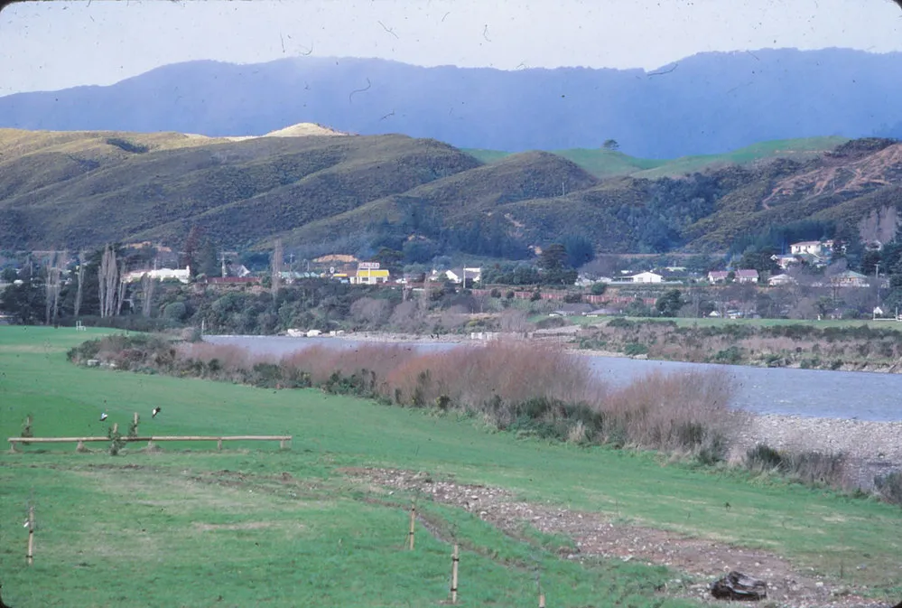 View from Awakairangi park, looking south-east.